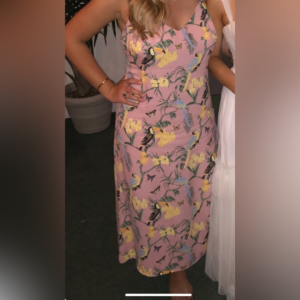 Reformation Midi Chianti Dress, Size XL